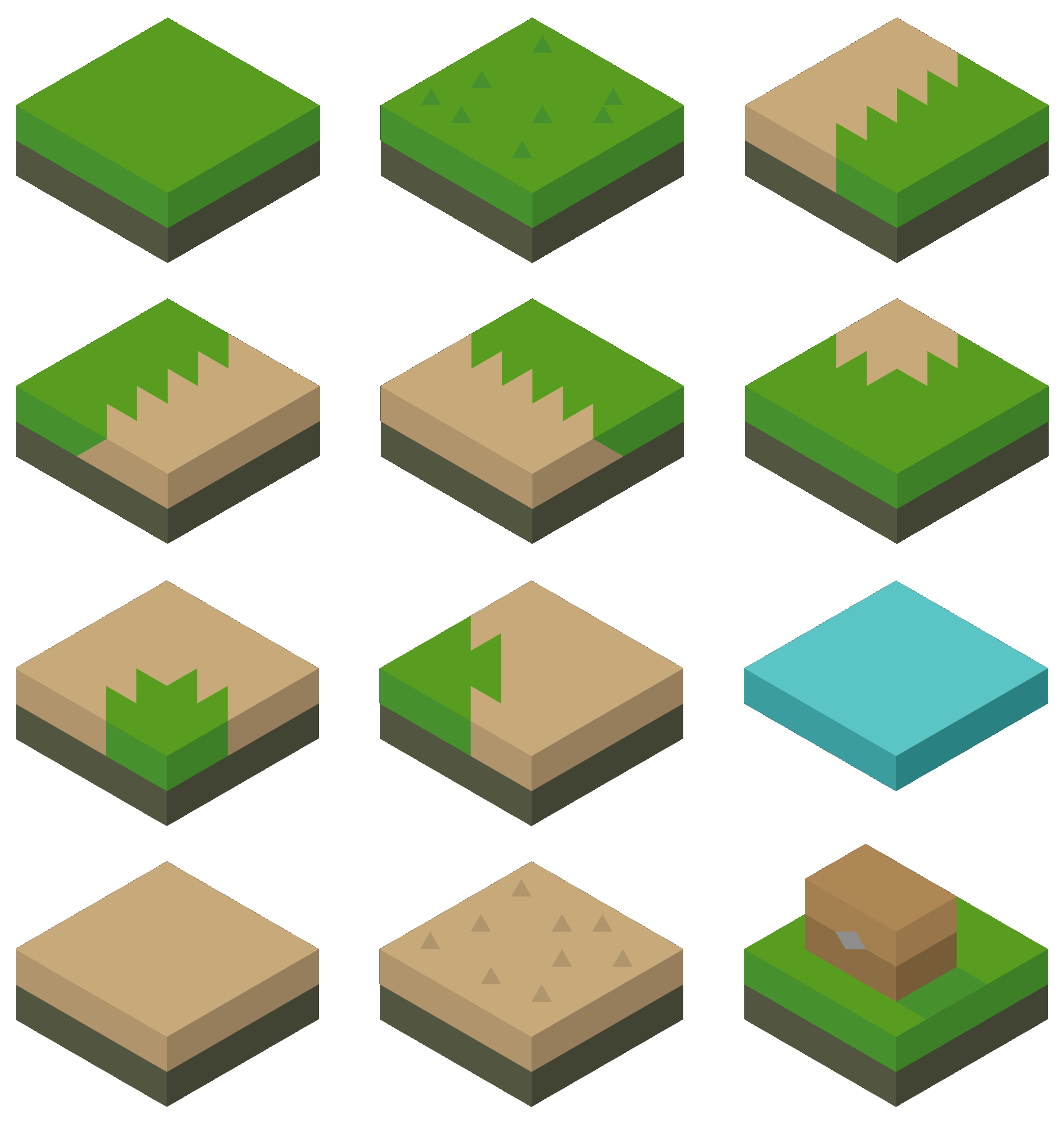 isometric tiles