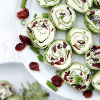 Cranberry and Feta Pinwheels