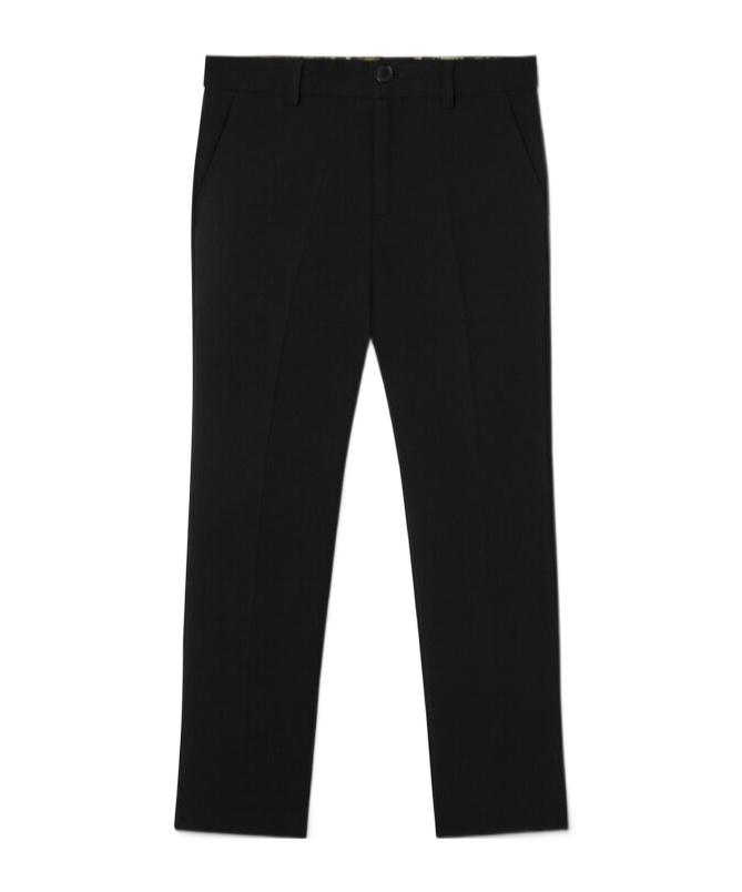 VERSACE BAROCCO SLIM-FIT TROUSERS 