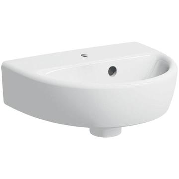 Geberit Selnova Round 360 x 290mm Handrinse Washbasin White - Image