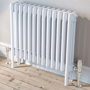 MHS Rads 2 Rails Fitzrovia Horizontal 3 Column - 500mm High Radiator - Image