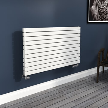 MHS Rads 2 Rails Primrose 616mm High Horizontal Radiator - Single / Double - Image