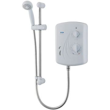 Triton Seville White And Chrome Electric Shower - Image