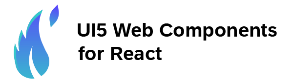 UI5 Web Components for React Logo