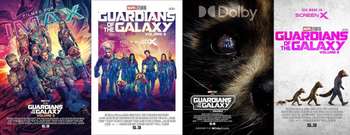 『GotG』第3作、全11Ver.で上映