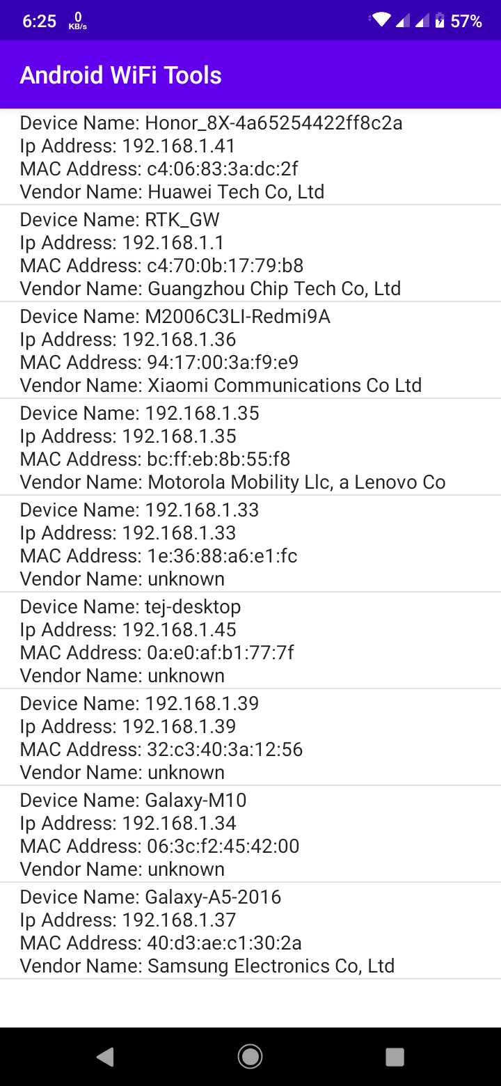 AndroidWiFiTools