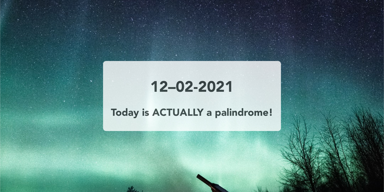 palindrome