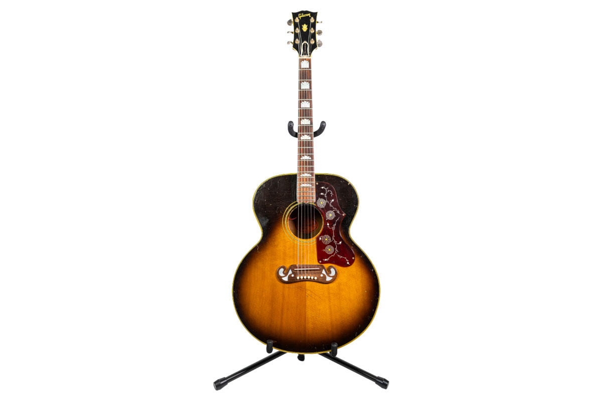 SHERYL CROW 1999 GIBSON J-200 ACOUSTIC GUITAR