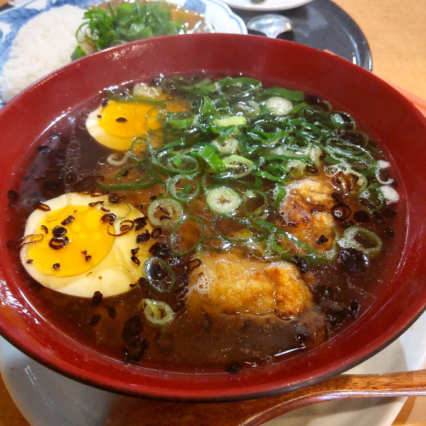 「カレー＆ラーメンセット（￥1,200）」@日本料理 大森満福の写真