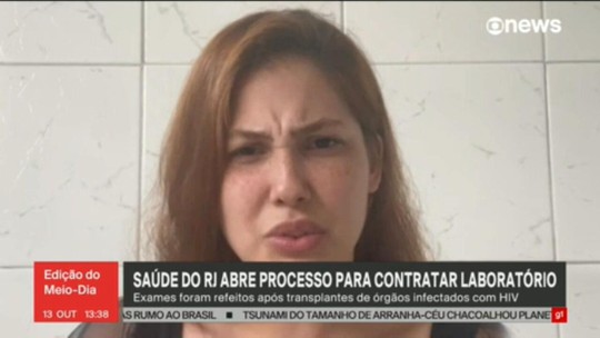 Jovem que teve registro de biomedicina usado por laboratório em exames de pacientes com HIV diz que levou susto: 'Uma coisa tão séria' - Programa: Jornal GloboNews 