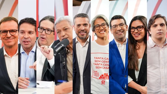 Veja as 9 entrevistas do g1 com os candidatos à Prefeitura do Rio