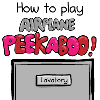 How to play airplane peekaboo