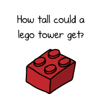 How tall could a LEGO tower get?