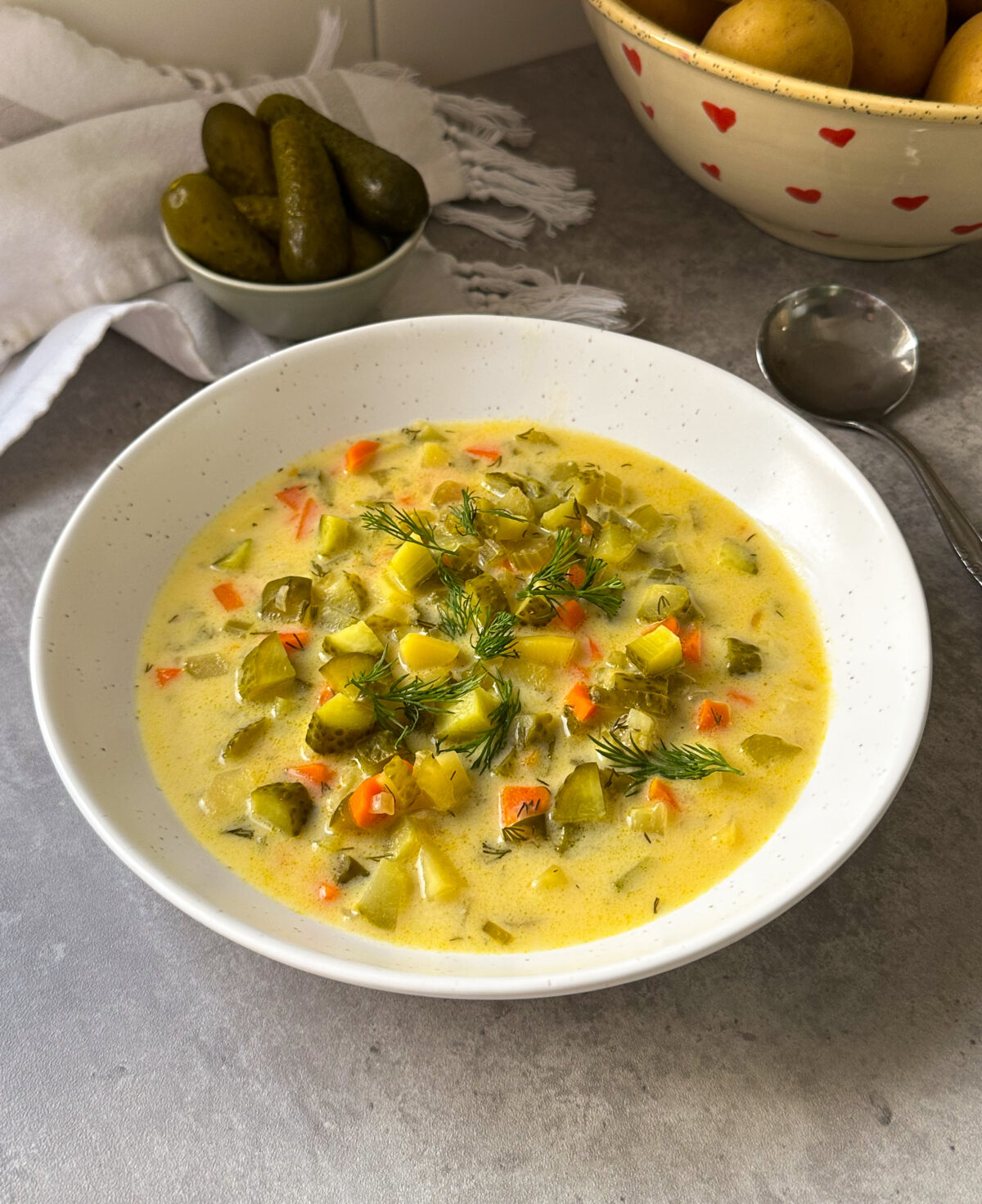 Dill Pickle Soup