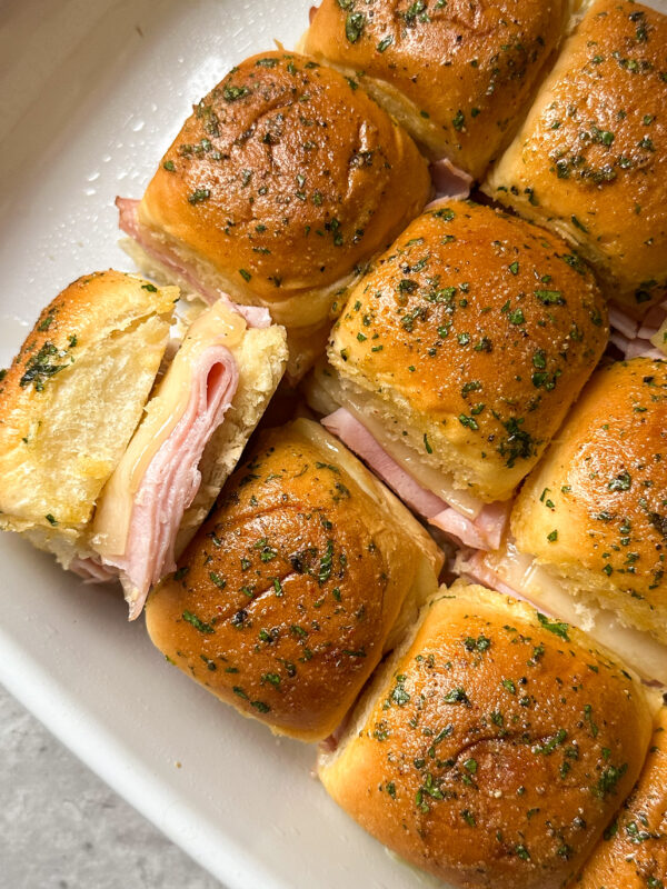 ham and swiss sliders