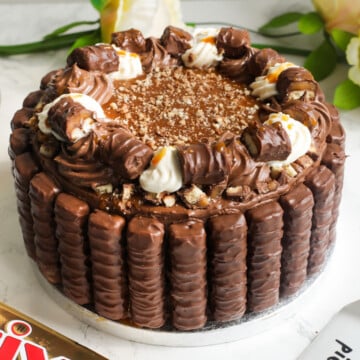 Twix birthday cakes.