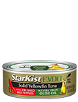 NEW StarKist E.V.O.O.® Solid Yellowfin Tuna with Crushed Red Peppers in Extra Virgin Olive Oil (Can)