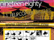 Helicopter Brush Set