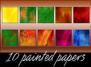 10 Painted Papers