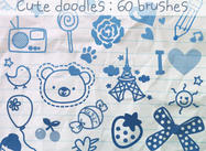 Leuke Doodles Borstels