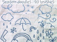 Season Doodles Brushes