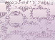 Decorative Brushes 6