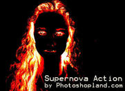 Supernova Effect Photoshop Action