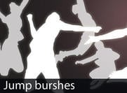 Grungy Jump Brushes