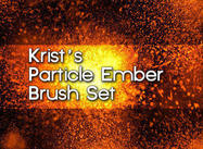 Krist's Particle Ember Brushes 