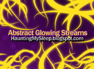 15 Abstract Glowing Streams