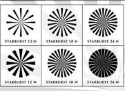 Cepillos Starburst (6 pinceles de resolución Hign)