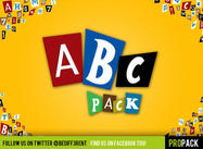 DBD | AbcPack PSD's - Magazine Lettering