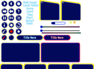 Game User Interface Shapes Pack