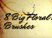 8 Floral Brush Pack