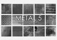 Free Metal Photoshop Brushes 5