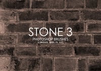 Free Stone Photoshop Brushes 3