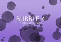 Gratis Bubble Photoshop Brushes 4