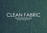 Free Clean Fabric Photoshop Brushes 2