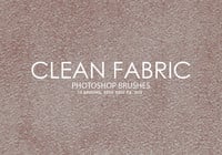 Free Clean Fabric Photoshop Brushes