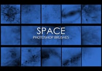 Free Space Photoshop Brushes