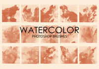 Free Watercolor Wash Photoshop Brushes 6