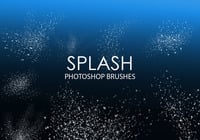 Free Splash Photoshop Brushes