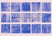 Free Watercolor Photoshop Brushes 2