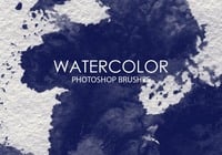 Free Watercolor Wash Photoshop Brushes 7