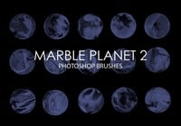 Free Marble Planet Photoshop Brushes 2