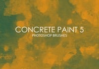 Free Concrete Paint Photoshop Brushes 5