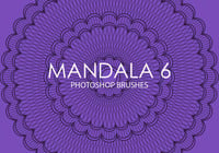 Gratis Mandala Pinceles para Photoshop 6