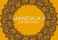 Gratis Mandala Pinceles para Photoshop 9