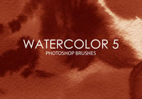 Free Watercolor Photoshop Brushes 5