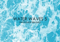 Free Water Waves Photoshop Brushes 5